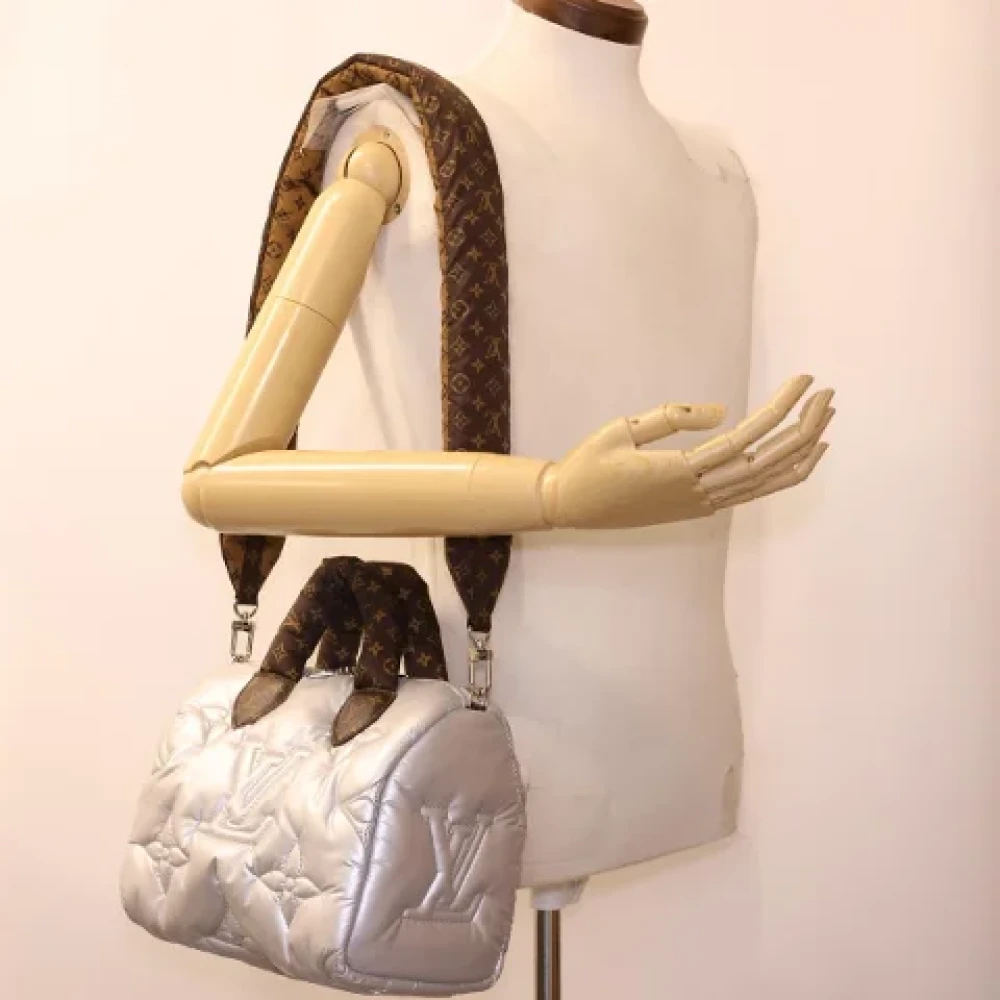 Louis Vuitton Vintage Pre-owned Fabric louis-vuitton-bags Gray Heren