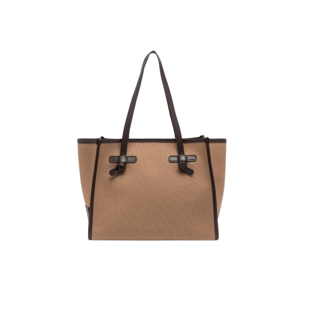 Gianni Chiarini Donna Oxblood-Canapa-Espresso Borsa Shopping Marcella In Canvas - Immagine 3