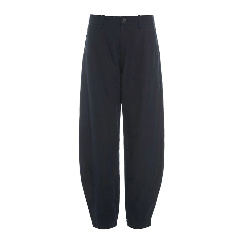 Bitte Kai Rand Lazy Linen Broek Zwart Blue Dames
