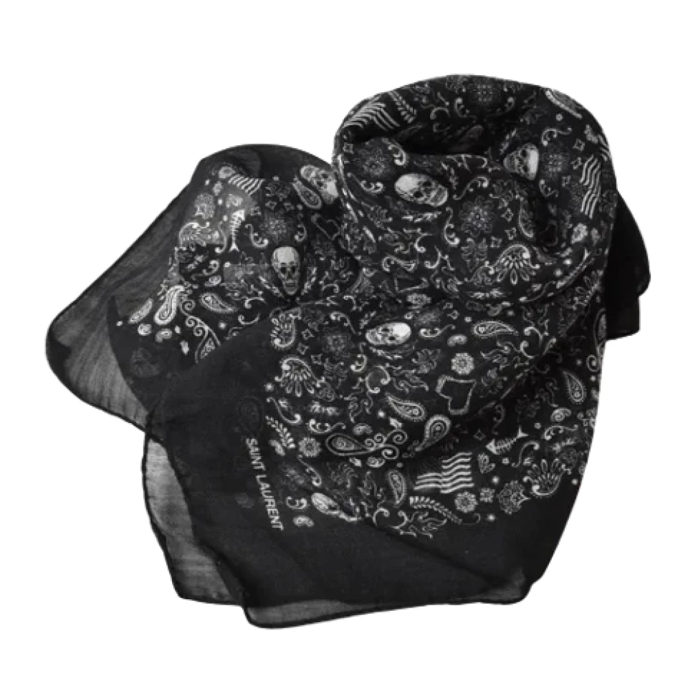 Pre-owned > Pre-owned Accessories > Pre-owned Scarves - - Yves Saint Laurent Vintage - Modalova