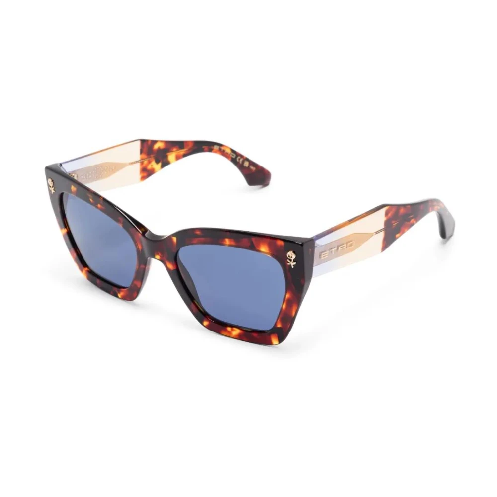 Etro Women's Multicolor Sunglasses, 55 Mm, Rectangle Acetate Sunglasses