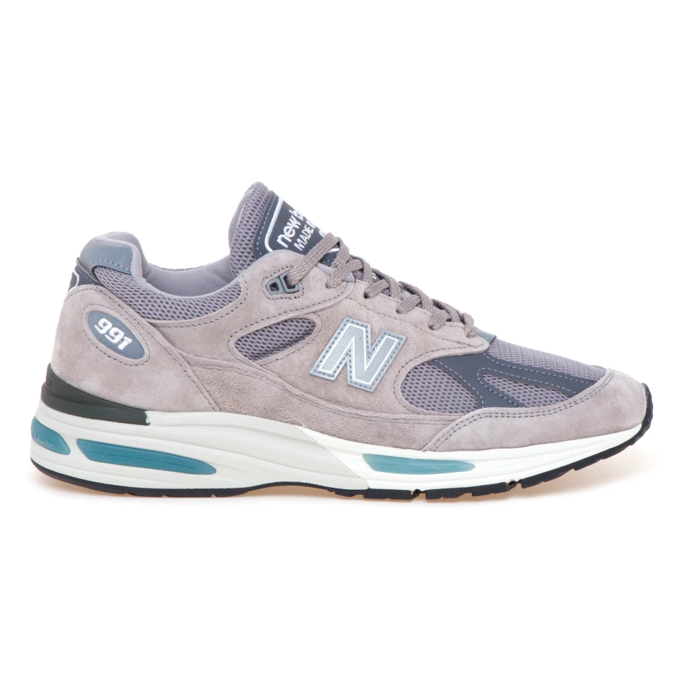 New Balance Gray Trainers, Male, 7 1/2 Uk, 991 V2 Trainers