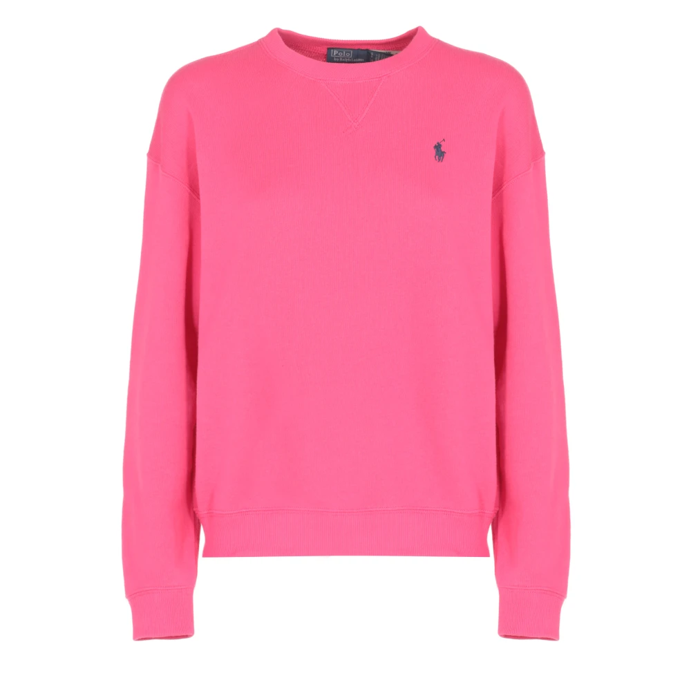 Ralph Lauren Katoenen Sweatshirt Pink Dames