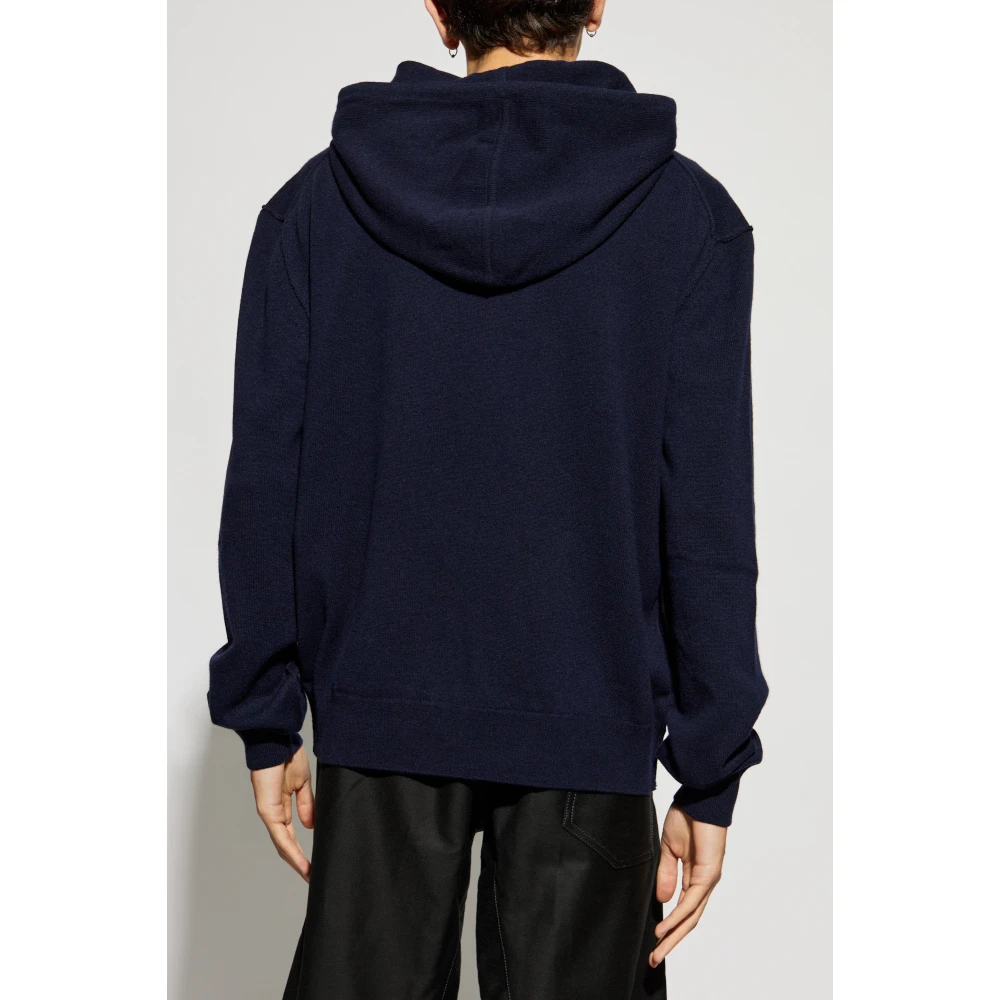 Maison Margiela Wollen sweatshirt Blue Heren