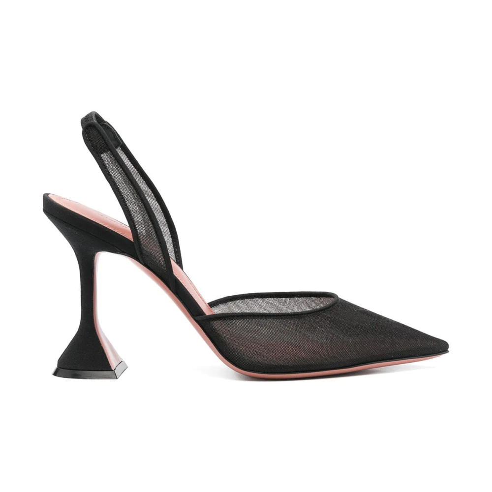 Svarte Slingback Pumps