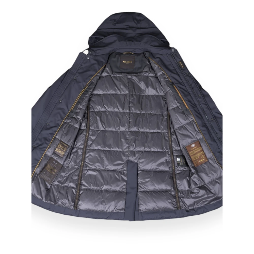 Moorer Navy Winterjas Vido-Skt Blue Heren