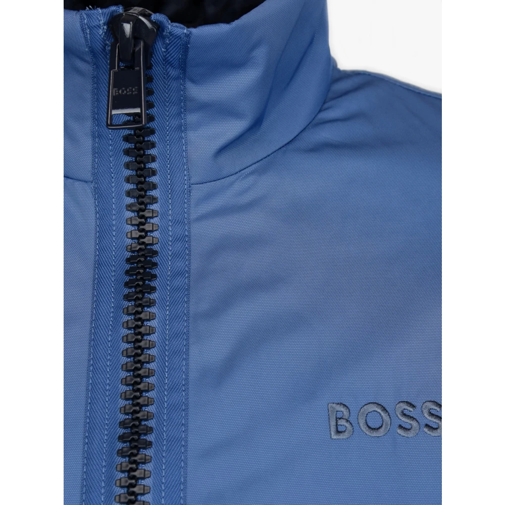 Hugo Boss Rain Jackets Blue Heren