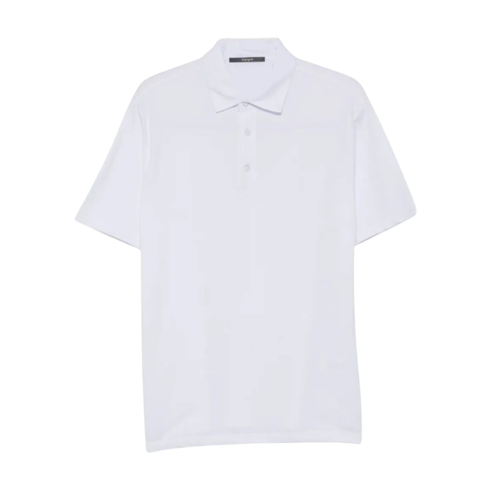 Kangra White Polo Shirts, Male, 3XL, Polo M-Manica Piquet