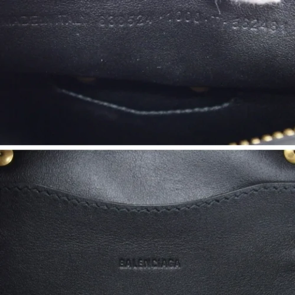 Balenciaga Vintage Pre-owned Leather balenciaga-bags Black Dames