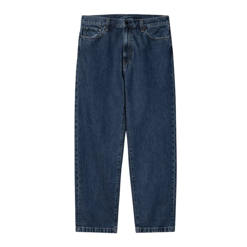 Carhartt WIP Relaxed Fit Aaron Jeans Blue Heren