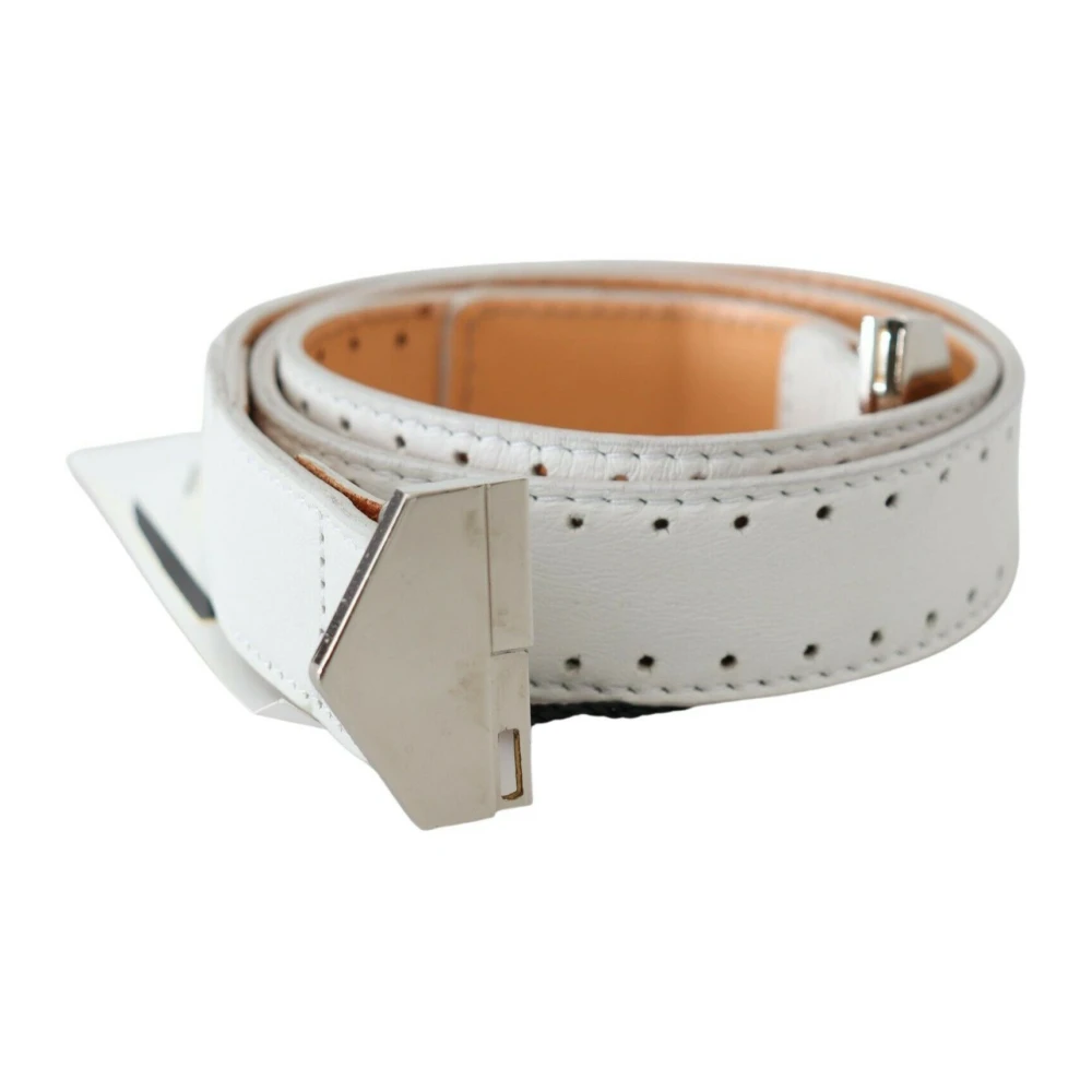 Gianfranco Ferré Witte Leren Modariem White Dames
