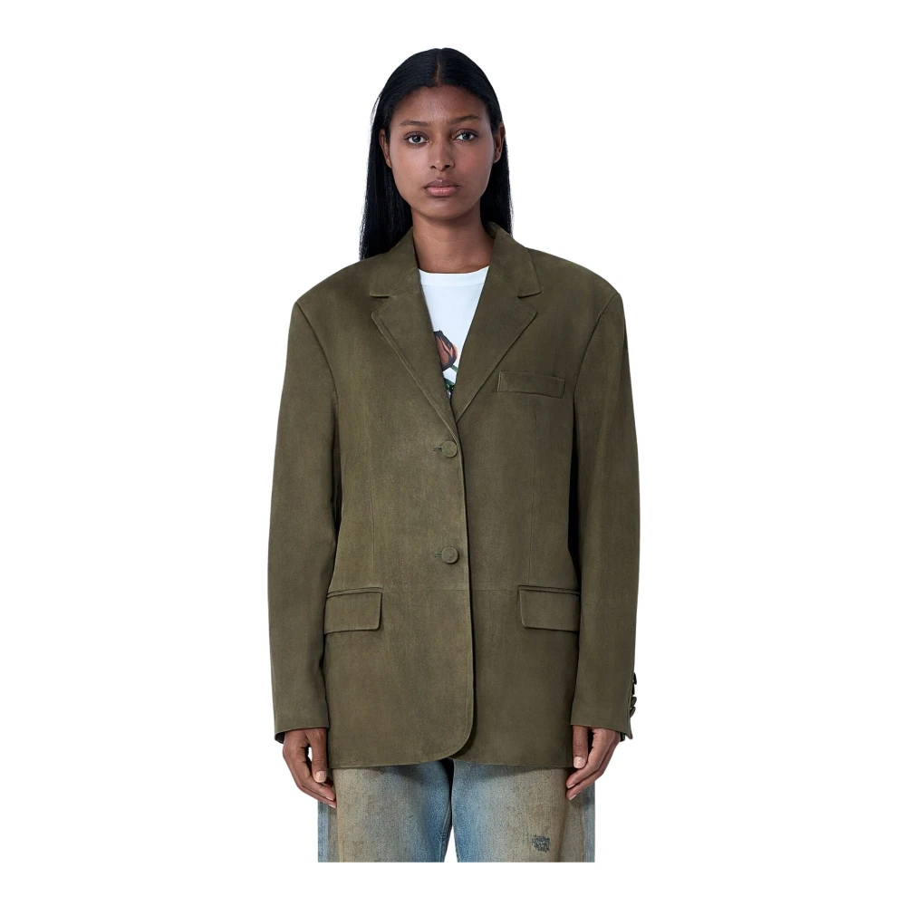 Marni - Jackets > Blazers - Green - Marni - Modalova