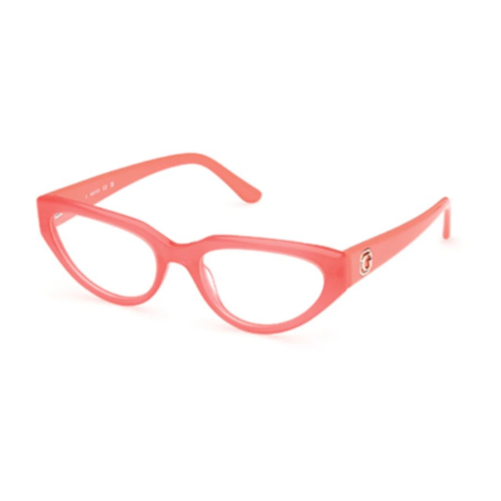 Guess Unisex Pink Optical Frame - Glasses - 53 Mm - Accessories