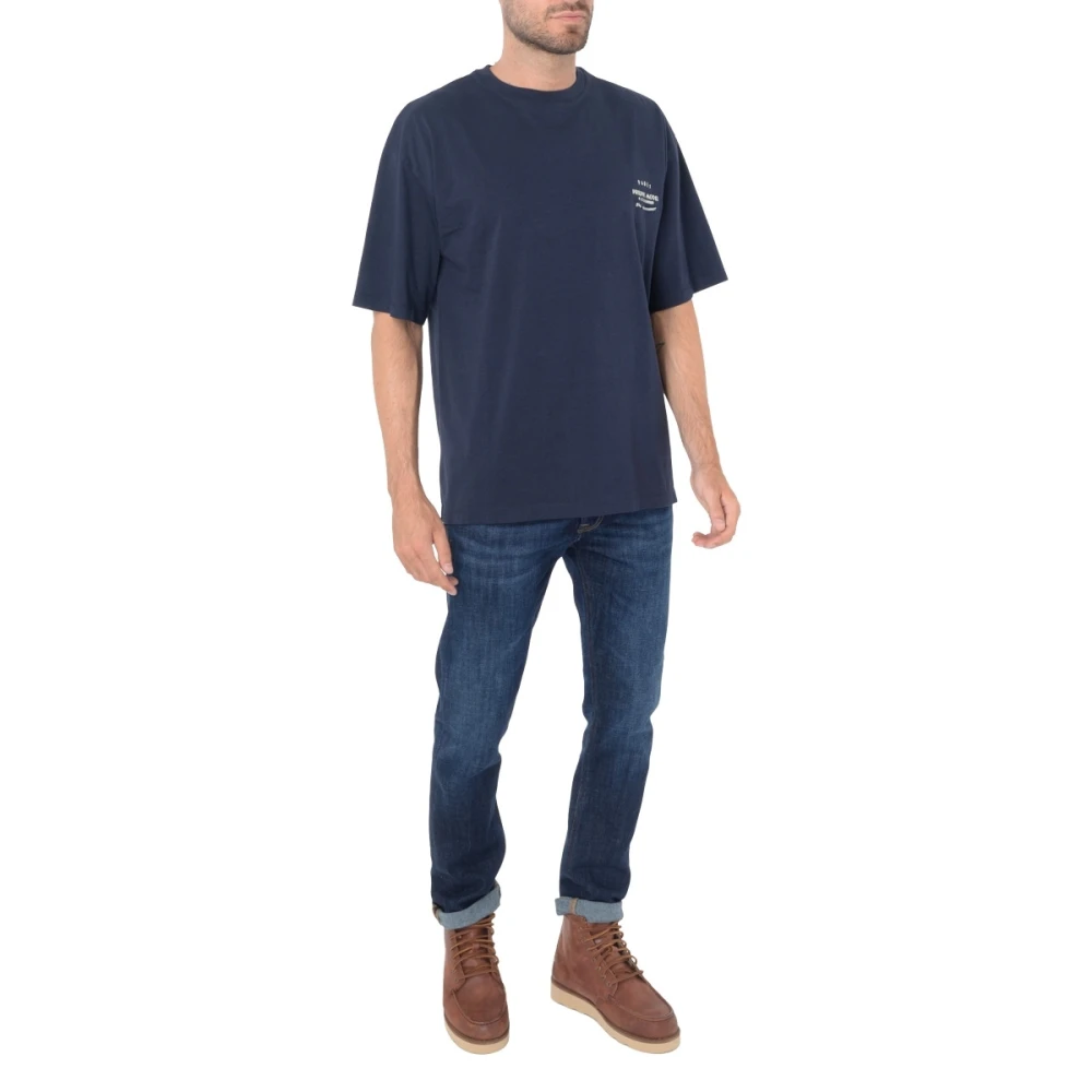 Dondup Icon Denim Stretch Jeans in Donkerblauw Blue Heren