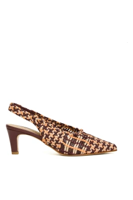 Slingback Intreccio Multicolor