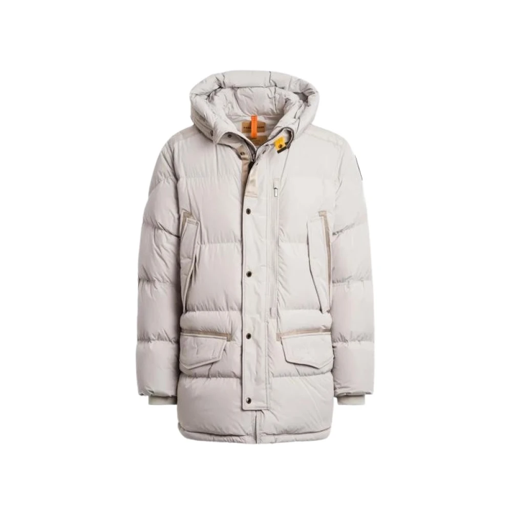 Parajumpers Stijlvolle Functionele Jas voor Stedelijke Avonturen White Heren