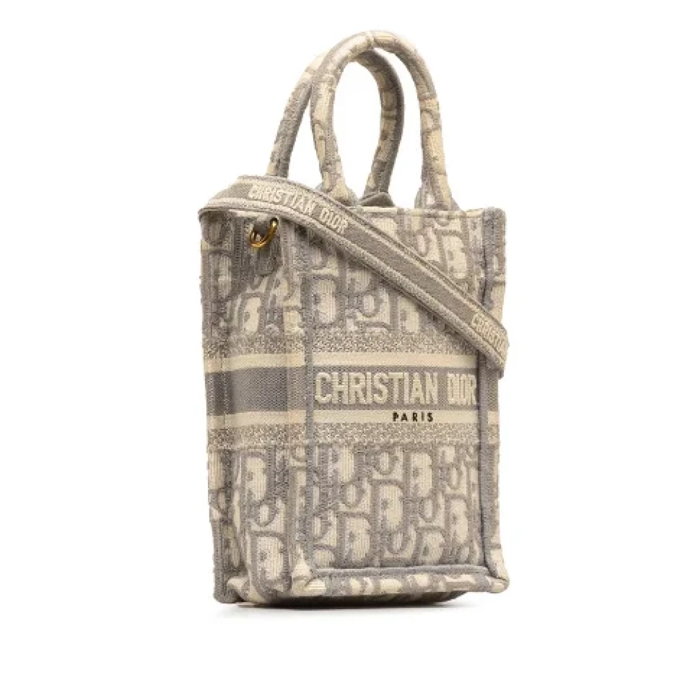 Dior Vintage Pre-owned Cotton dior-bags White Dames