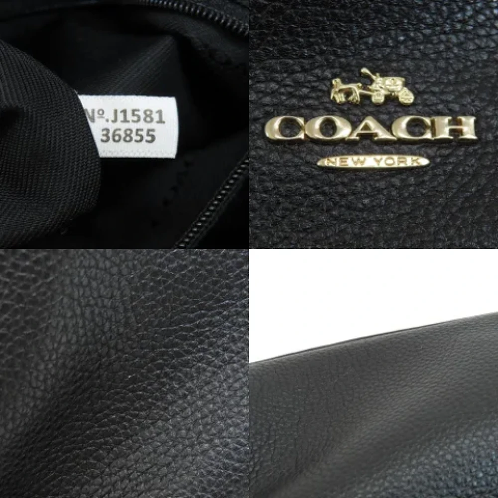 Coach Pre-owned Leather totes Black Dames