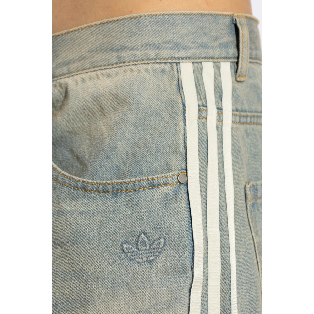 adidas Originals Wijde jeans Blue Heren