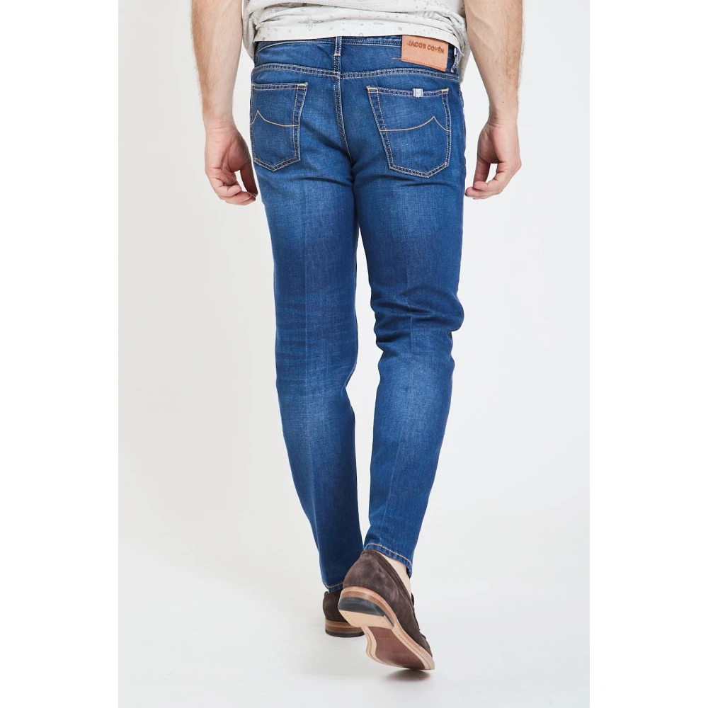 Jacob Cohën Slim Crop Jeans Blue Heren