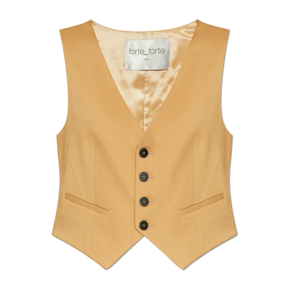 Jackets > Vests - - Forte Forte - Modalova