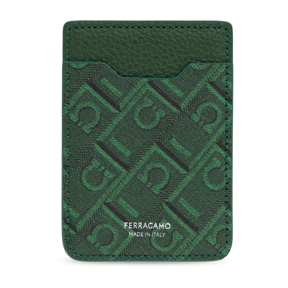 Salvatore Ferragamo MagSafe Kaarthoes Green Heren
