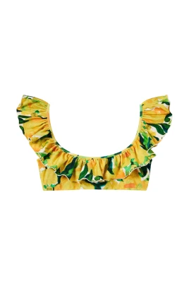 Ruffle Bikini Top