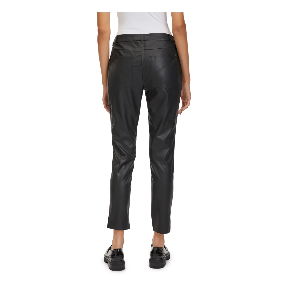 Betty & Co Slim Fit Stretch Broek Black Dames