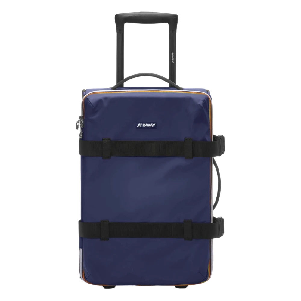 K-Way Unisex Blue Travel Trolley Blossac