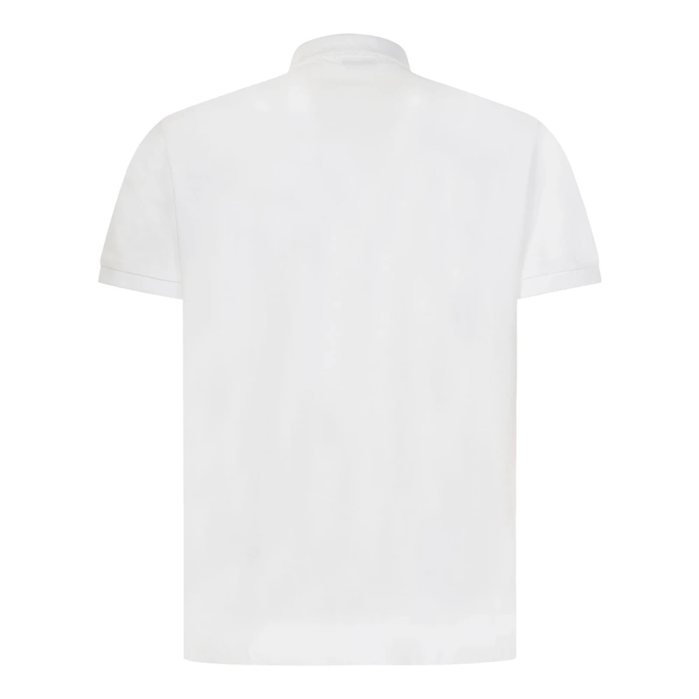 Polo Ralph Lauren Witte Polo Shirt met Pony Borduursel White Heren