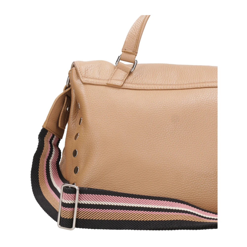 Zanellato Dagelijkse Postina Tas in Cappuccino Brown Dames