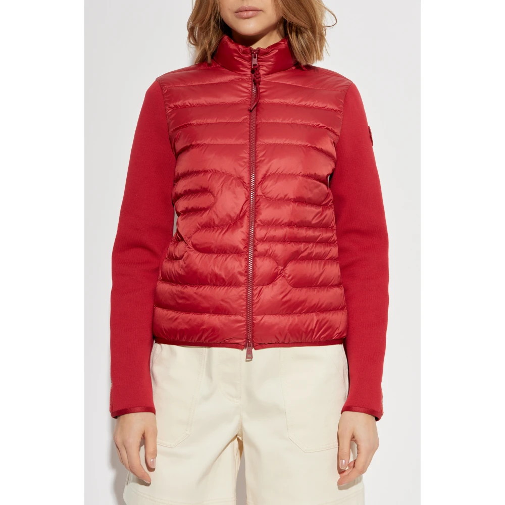 Moncler Vest met donsvoering Red Dames