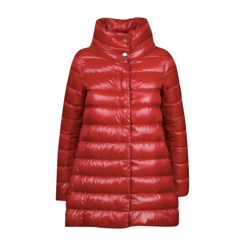 Herno Amelia Ultralight Donsjas A Vorm Red Dames