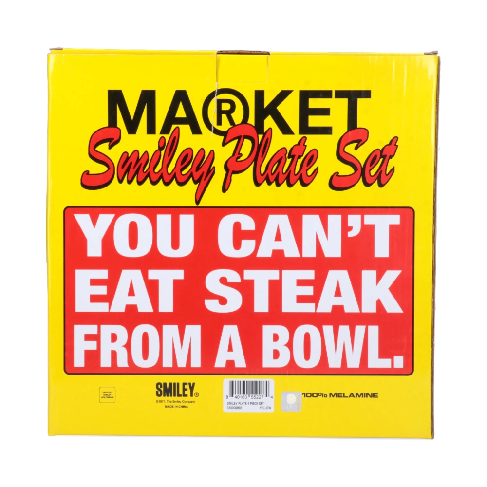 Market Plates Yellow Unisex