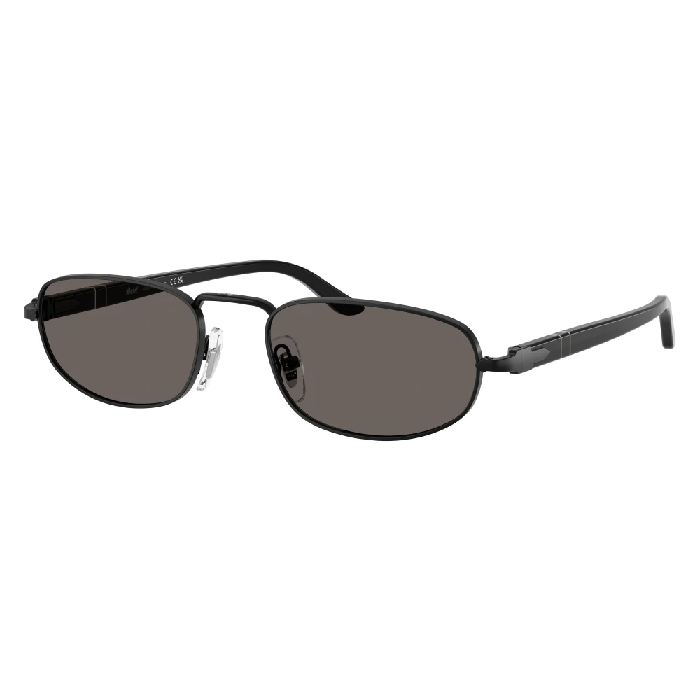 Persol Unisex Sunglass PO1028S - Frame color: Demigloss Black, Lens color: Dark Grey - Image 4