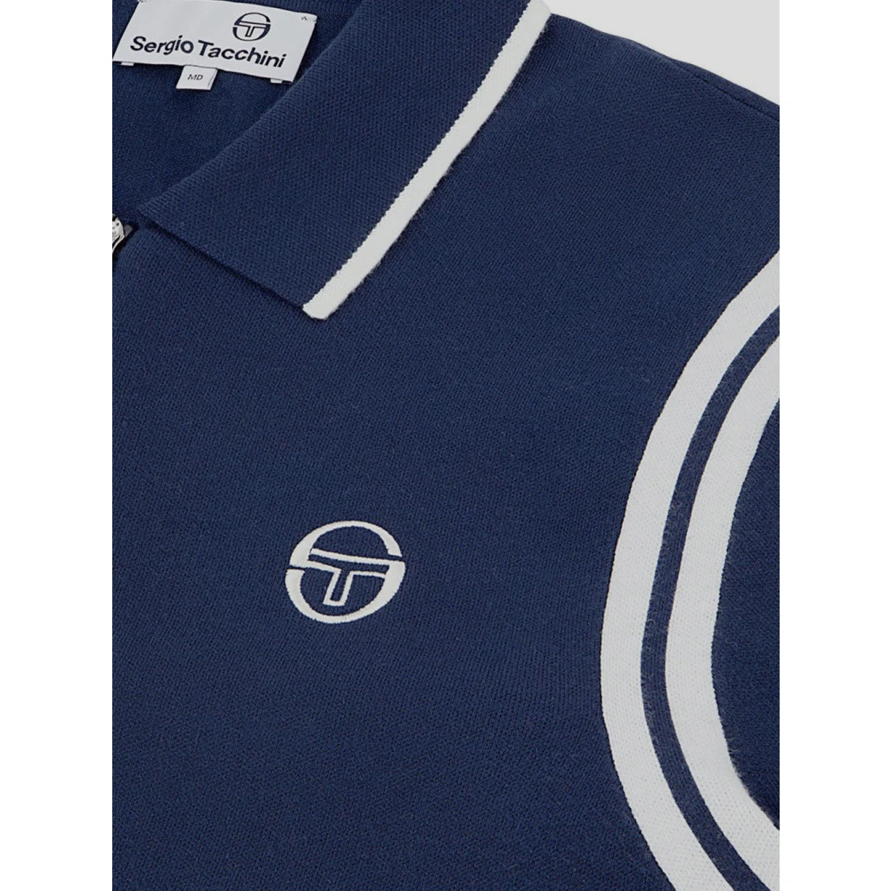 Sergio Tacchini Palla track Jacket Blue Heren