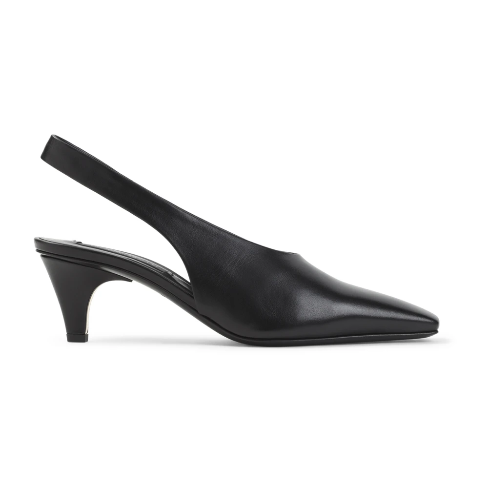 Giorgio Armani Nappa Slingback Pumps - Female - Pumps - Black - 4 1/2 Uk - Shoes