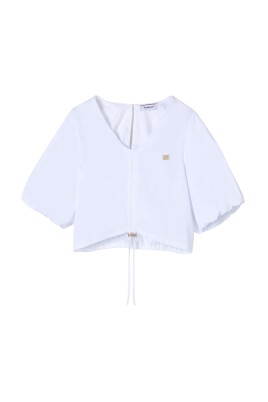 v-neck-drawstring-top