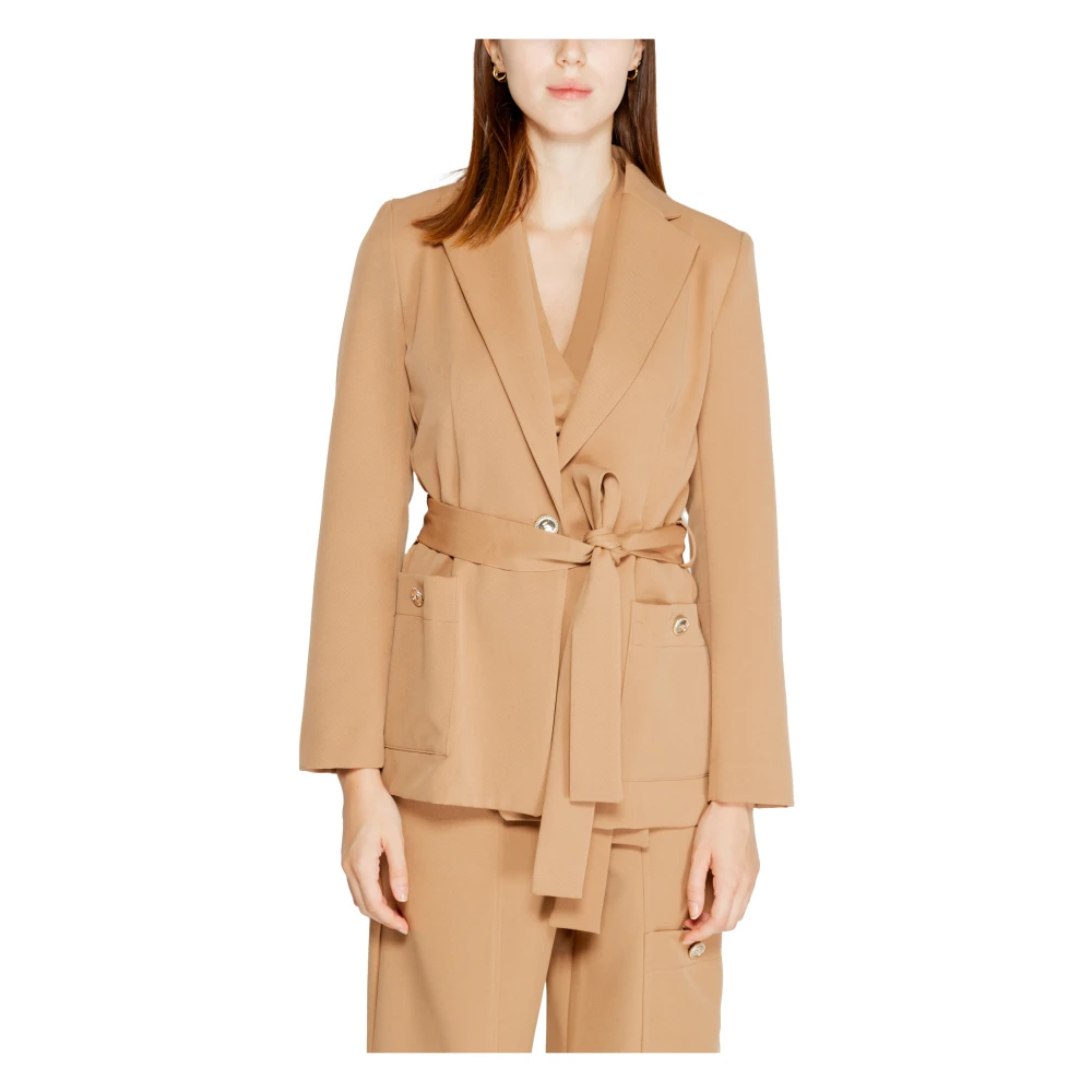 RINASCIMENTO Verhoog je stijl met blazer Beige Dames