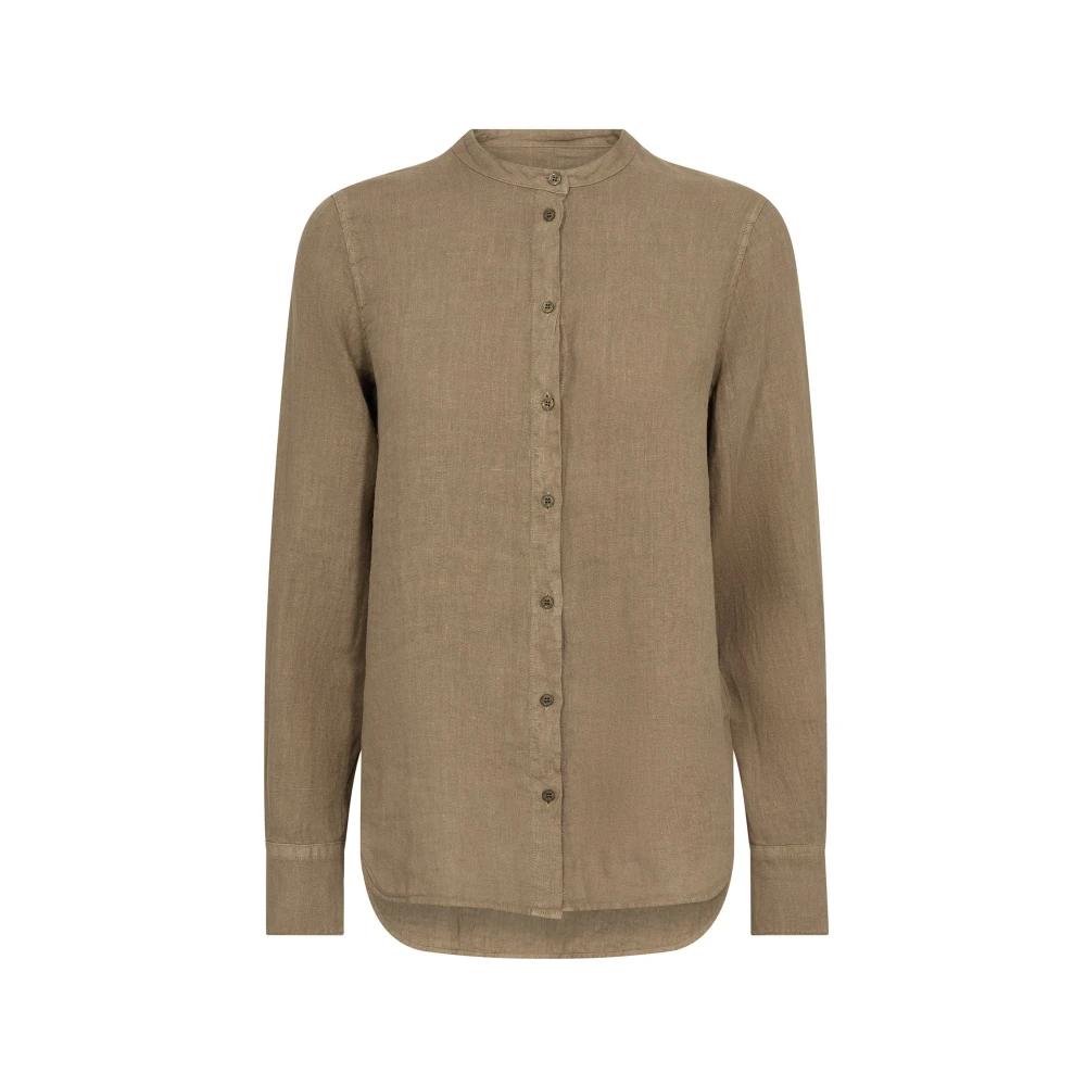 Mos Mosh Women's Brown Shirts - Shirts - Xs - Blouses & Shirts