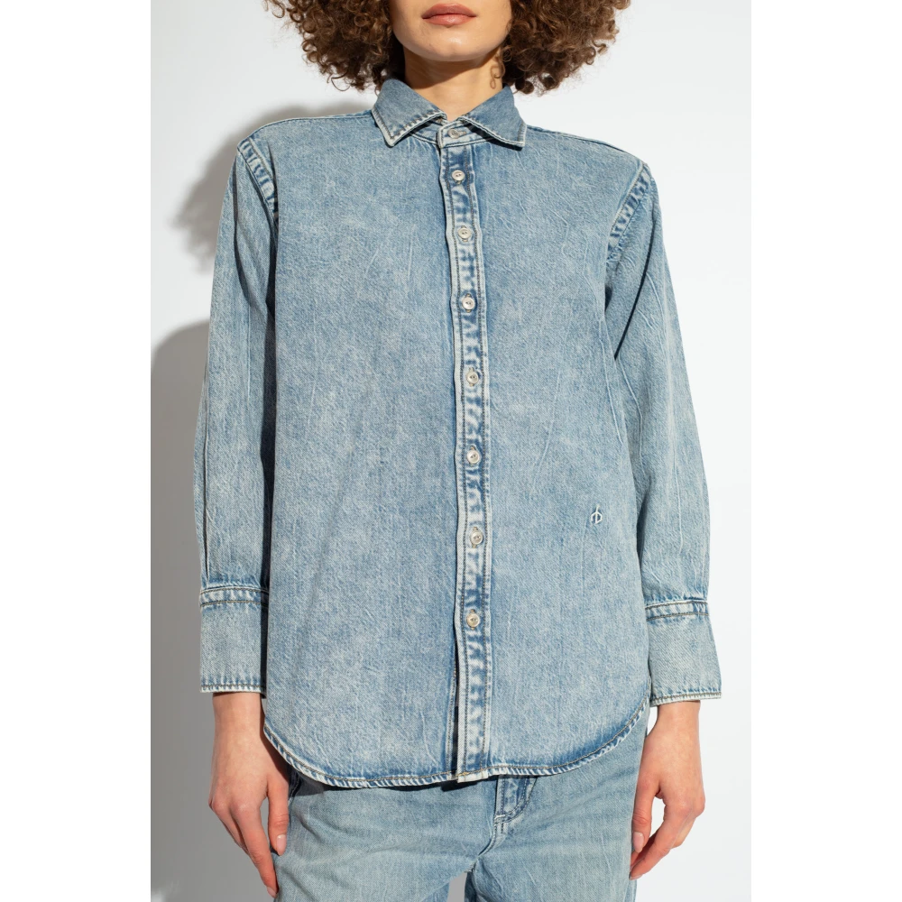 Rag & Bone Denim overhemd Blue Dames