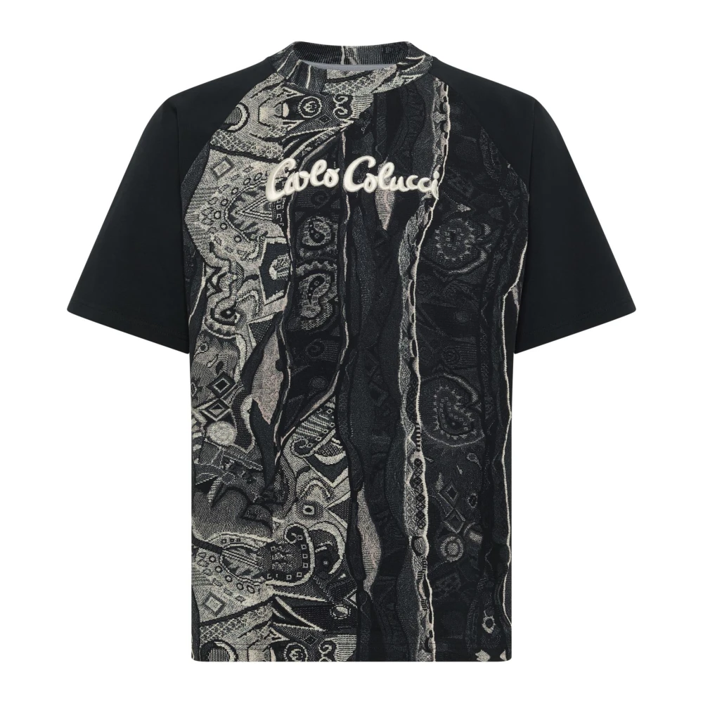 Carlo Colucci Men's Black T-Shirts