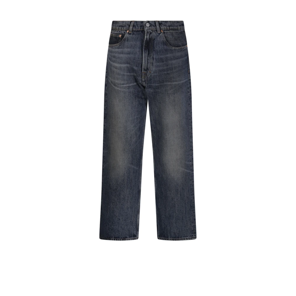 Our Legacy Blue Straight Fit Jeans, Male, W34, Third Cut Jeans
