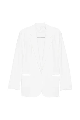 Oversized Enkelknäppt Blazer Jacka