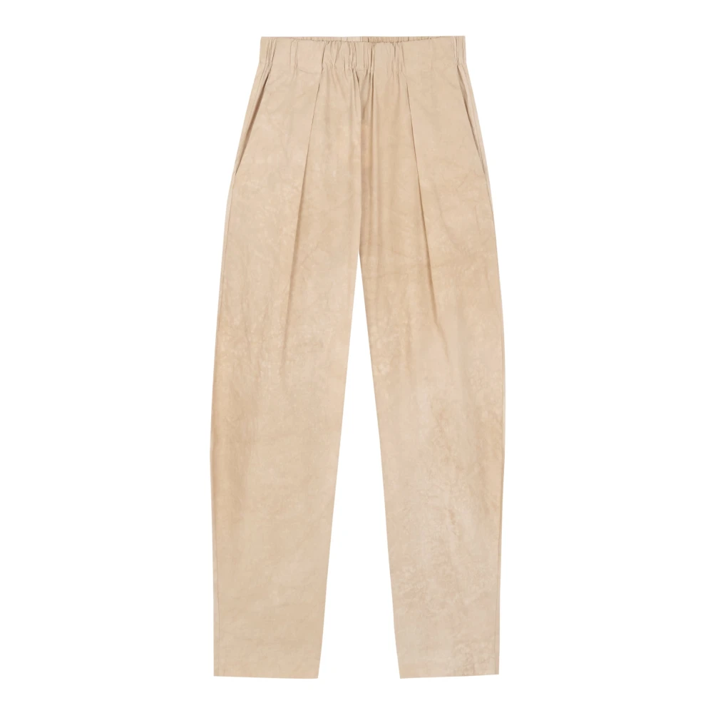 Cortana Yoko beige geverfde broek Beige Dames