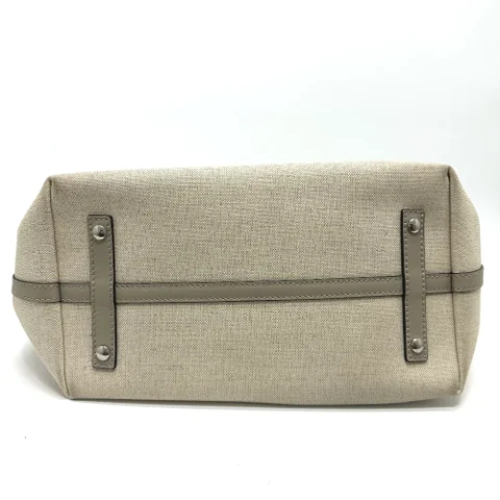Burberry Vintage Pre-owned Fabric handbags Beige Dames