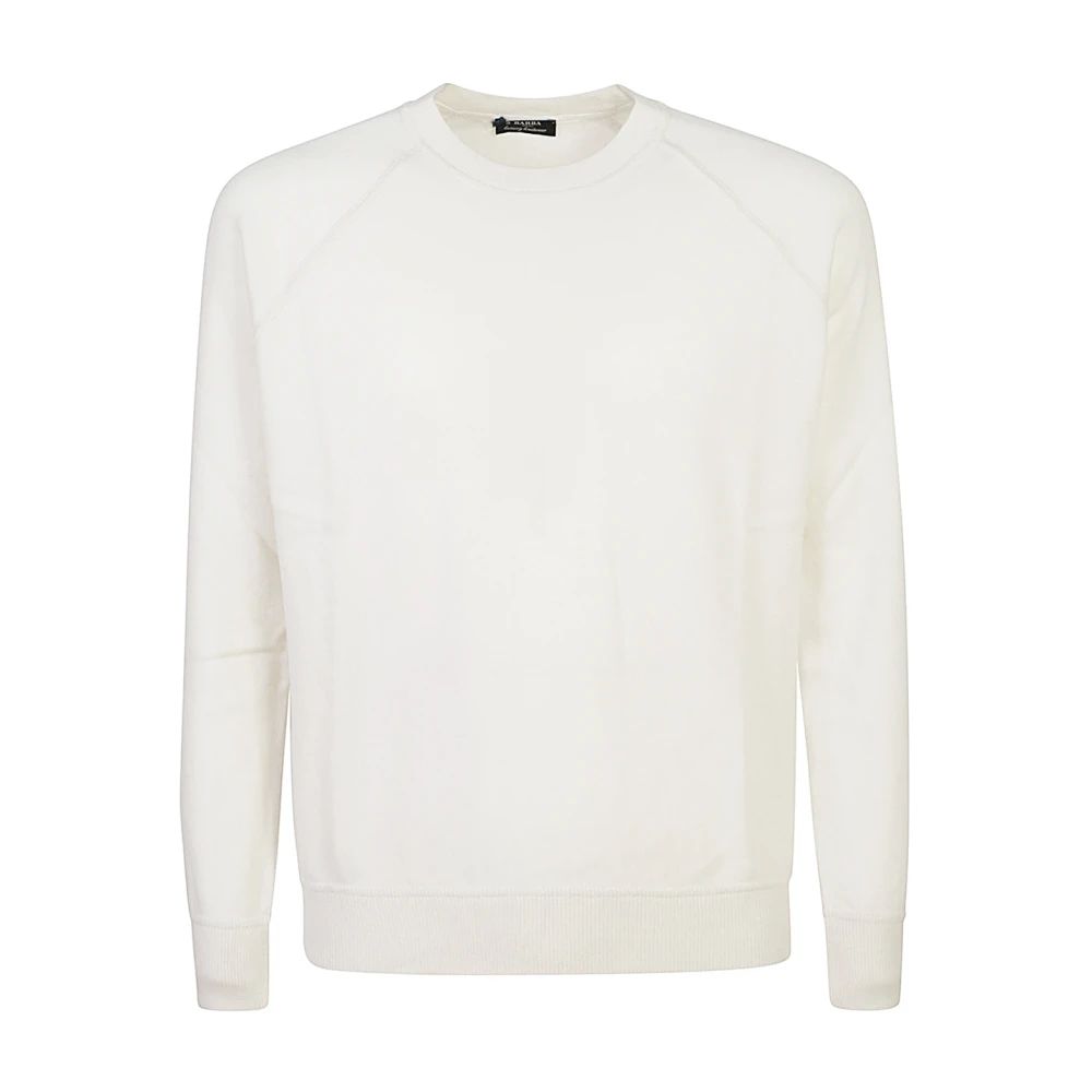 Barba Witte Sweatshirt Aw24 White Heren