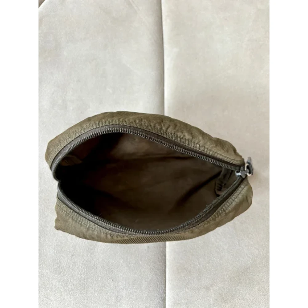 Prada Vintage Pre-owned Fabric prada-bags Brown Dames