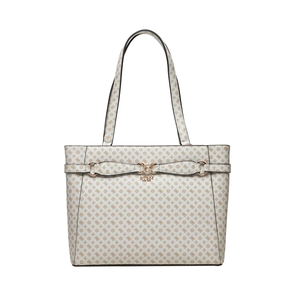 Guess Witte Shopper Tas met Iconische Details White Dames