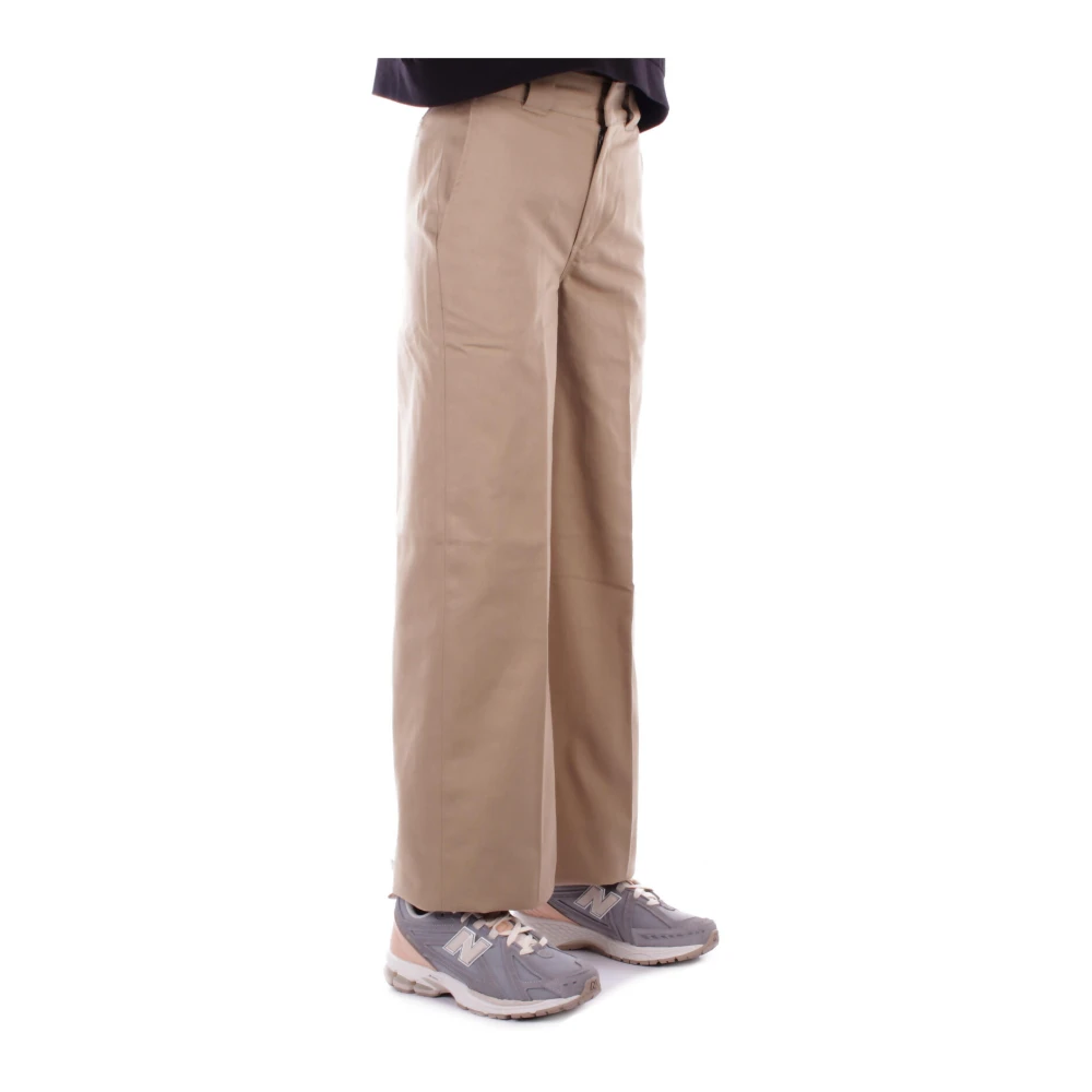 Dickies Dames Utility Broek met Zakken Brown Dames
